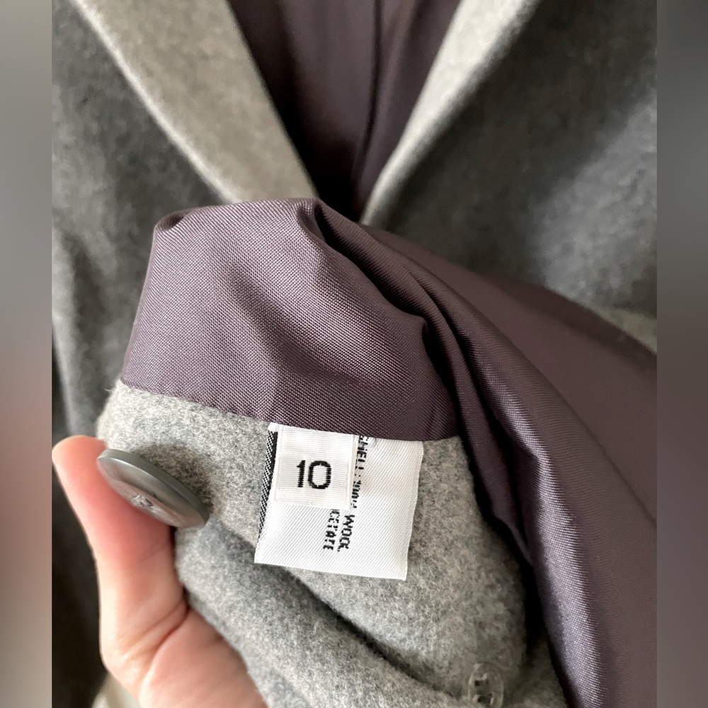 Vintage Hooded Wool Coat - Picture 4 of 9